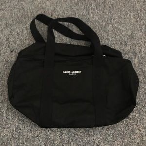 Saint Laurent canvas duffle!